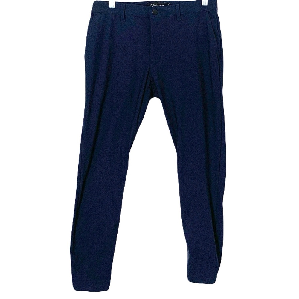 Cuts Clothing Men’s Small Navy Slim Stretch Chinos Casual Comfy Sporty Minimal